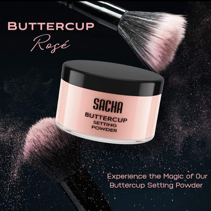 Sacha Cosmetics - Buttercup Setting Powder (Rose)